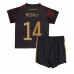 Cheap Germany Jamal Musiala #14 Away Football Kit Children World Cup 2022 Short Sleeve (+ pants)